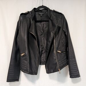 Stylish Black Leather Jacket